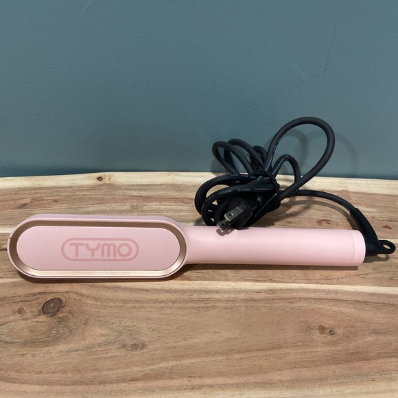 TYMO Ring Hair Straightening Brush - HC 100R - Pink / Rose Gold Comb Tested - Picture 1 of 4
